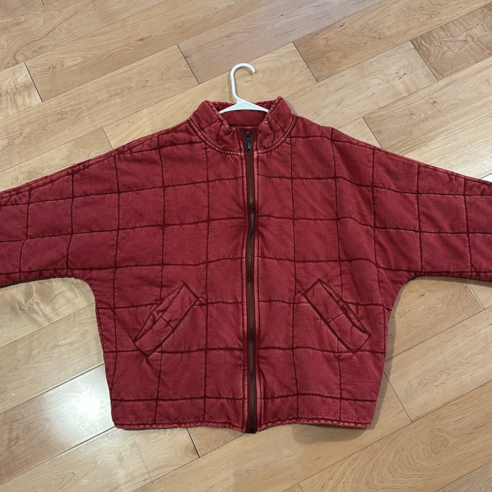 Free People Dolman Quilted Jacket